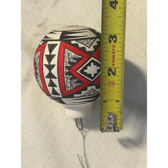 Set of 4 Vintage Ornaments, Horse, Santa, Mickey Mouse SnowFlake, and PuebloKimo - Picture 4 of 6